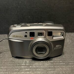 Pentax IQZoom EZY-80 35mm Film Camera  Zoom Lens Auto Focus Film TESTED w/case